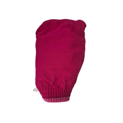 Gant de Gommage Haute Qualité rouge carmin