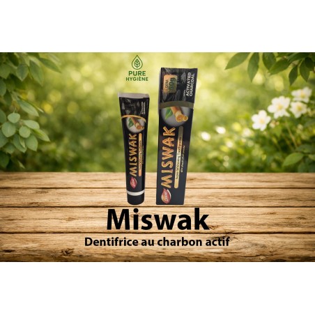 Dentifrice au charbon actif